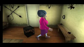 scary teacher (professora malvada) 3d prova pegando o gato dela