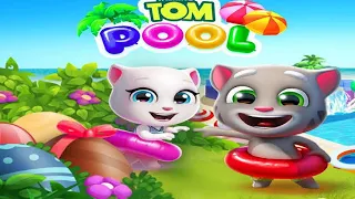Talking Tom Pool Stage 201-210 Gameplay Android iOS