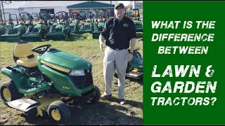 What's the Difference Between a Lawn Tractor and a Garden Tractor?