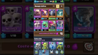 El mejor MAZO para subir de arena 7 a 8 y 9 CLASH ROYALE