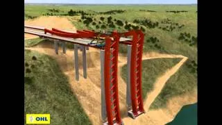 Alconetar Bridge - Construction Process