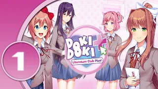 Doki Doki Literature Club Plus! Прохождение #1 Добро пожаловать в клуб!!!