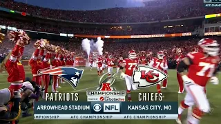 2018 AFC Championship Patriots vs Chiefs NFL Primetime Highlights HD (CBS Intro)