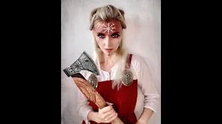 Viking makeup | Viking axe | Viking songs | Valhalla Calling - Miracle of Sound & Peyton Parrish