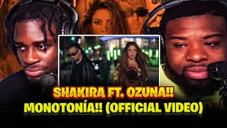 BabantheKidd FIRST TIME reacting Shakira - Monotonía ft. Ozuna!! (Official Video)