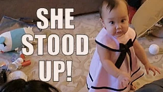 SHE STOOD UP!!! - January 24, 2015 -  ItsJudysLife Vlogs