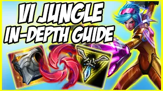 GUIDE ON HOW TO PLAY VI JUNGLE IN SEASON 10 - VERY GOOD INTO THE TANK META - League of Legends