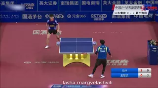 Shang Kun vs Wang Chuqin (China Super League 2018)