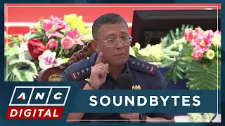 PNP Chief Azurin asks DILG Chief Abalos: Focus on real enemy; Trust the PNP | ANC