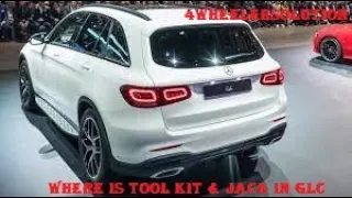 Where🤔 is location of  🔧 Tool Kit & jack in GLC model Mercedes Benz