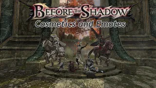 LOTRO Before the Shadow Cosmetics and Emotes