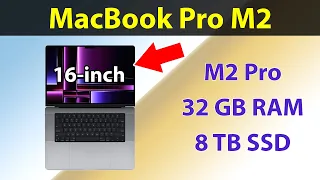 Apple Macbook Pro 16-inch M2 PRO (2023) – 12-core CPU, 19-core GPU, 32 GB DDR5 RAM, 8 TB NVME SSD