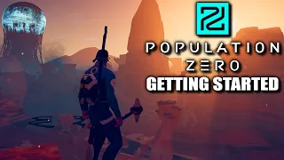 Population Zero: Getting Started - Day 1 | Population Zero - Let's Play Gameplay (2020 Full Release)