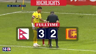 HIGHLIGHTS: NEPAL 3-2 SRILANKA | SAFF CHAMPIONSHIP 2021