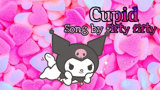 Kuromi sings Cupid #subscribe #cupid #fiftyfifty #kuromi #sanrio