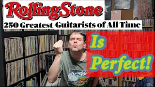 250 Greatest Guitarists List from Rolling Stone Is Perfect! #vinylcommunity #rollingstone