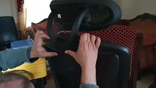 Staples, Union & Scale FlexFit Dexley Mesh Task Chair, UN56946V - Part 14 - Tricky Headrest Install