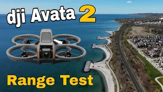 Dji Avata 2 Range Test with RC Motion 3 Remote Controller