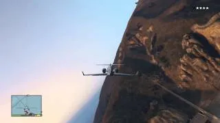 Grand Theft Auto V: Flying Over A Military Base