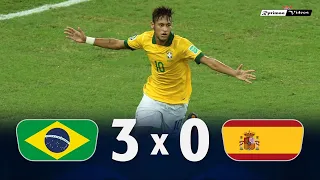 Brazil VS Spain FIFA Confederations Cup Final 2013 Extended HighLight Full HD