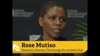 Rose Mutiso discusses Africa's energy transition