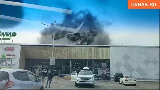 Пожар в магазине "Реми"