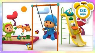 🤾‍♂️ POCOYO em PORTUGUÊS do BRASIL - No Recreio [130 min] | DESENHOS ANIMADOS para crianças