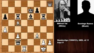 Tal Moves Forwards: Mikhail Tal vs Domingo Ramos (1991)