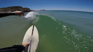 Solo Surfing Pristine Small Wave Conditions || Mid North Coast