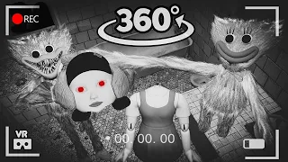 VR 360° Poppy Playtime Huggy Wuggy Trolling The Killer Doll And Did This - Horror VR/360 Experience