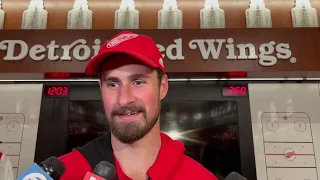 Red Wings captain Dylan Larkin describes how he's handling contract talks