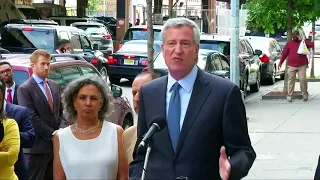 NYC mayor says shocked to find city hosting immigrant children