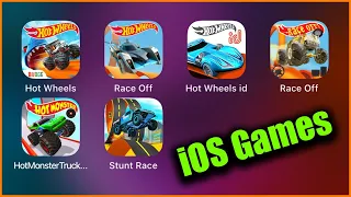 Hot Wheels Unlimited,Hot Wheels Race Off,Hot Wheels id,Race Off - Stunt Car Racing,Hot Monster Truck