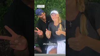 Serena Williams is cheering Caroline Wozniacki on as she returns to tennis 🎾
