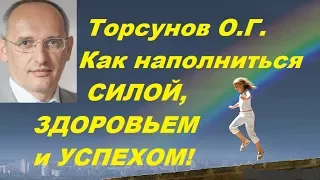 Торсунов О.Г. Как наполниться СИЛОЙ, ЗДОРОВЬЕМ и УСПЕХОМ!