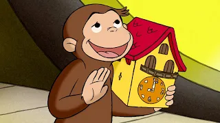 Georges le Petit Singe 🐵 L'horloge faite maison 🐵Saison 1  🐵 Dessins Animés