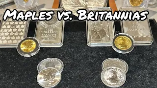 Silver MAPLES or silver BRITANNIAS?