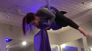 "Feeling Good"  Awakenings Aerial Instructor Eugenia Silks Solo