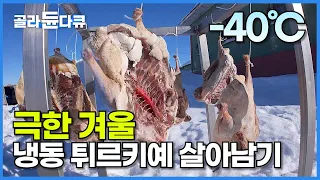 ‘영하 40도’ 온몸이 얼어붙는 추위에서 뭘 먹고 살까?┃한파에 도시는 마비? 오지는 끄떡없다! 혹한에서 사는 법┃극한 겨울 튀르키예 여행기┃세계여행┃세계테마기행┃#골라듄다큐