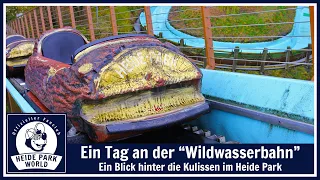 Reportage: Ein Tag an der "Wildwasserbahn" im Heide Park Resort (2017)
