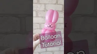 Balloon Rabbit TUTORIAL Balloon Animals DIY