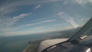 VFR Flight Caernarfon to Blackpool with ATC in a PA28