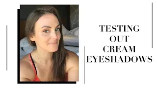 Cream Eyeshadow Review | Revlon, Maybelline, Supergoop, MAC, Glossier, MAC, & Almay!