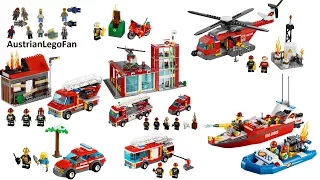 All Lego City Fire Sets 2013 - Lego Speed Build Review