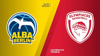 ALBA Berlin - Olympiacos Piraeus Highlights |Turkish Airlines EuroLeague, RS Round 30