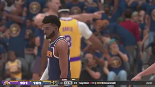 LAKERS vs NUGGETS FULL GAME 1 HIGHLIGHTS | April 20, 2024 | 2024 NBA Playoffs Highlights Today (2K)