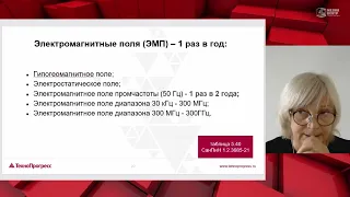 Лабораторные исследования факторов производственной среды |ТехноПрогресс