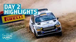 Junior WRC Day 2 Highlights | WRC Rally Estonia 2023