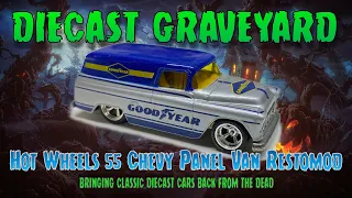 Hot Wheels 55 Chevy Panel Van Restomod