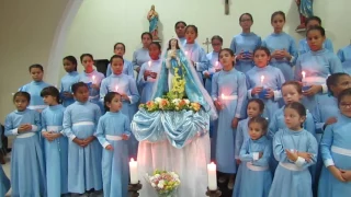 COROAÇÃO A NOSSA SENHORA, COMUNIDADE CRISTO REDENTOR!!! 21 MAIO 2017.